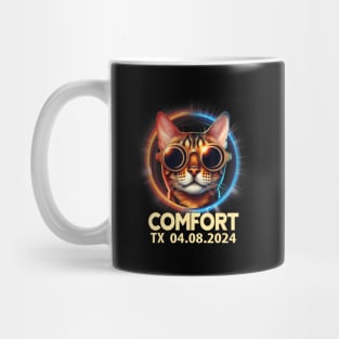 Comfort Texas Total Solar Eclipse 2024 Mug